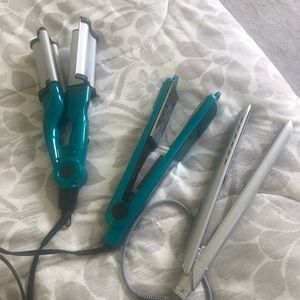 Straightener, crimper and curler
